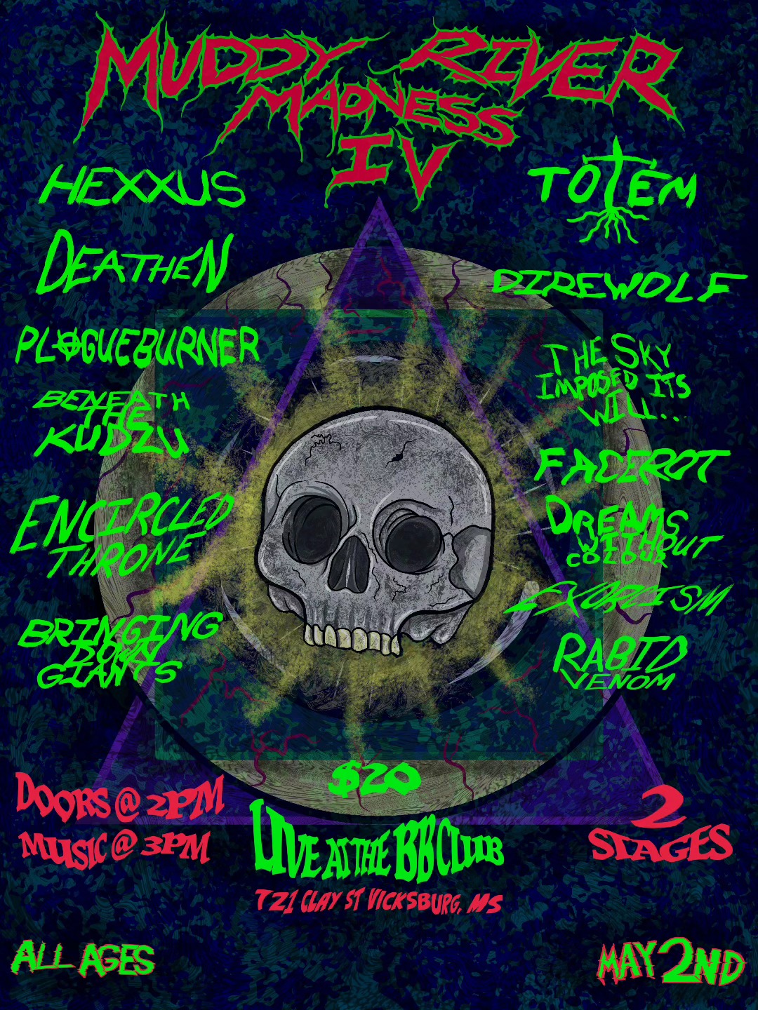 Muddy River Madness IV flyer